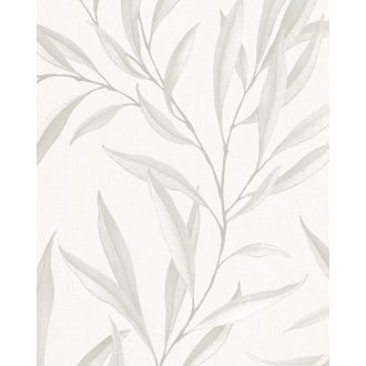   Marburg Modernista/Urban Spaces 32202 Natur levélmotívom krém bézs szürkésbézs fénylő mintafelület tapéta