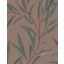 Marburg Modernista 32205 Natur levélmotívom vörösesbarna barna zöld fénylő mintafelület tapéta