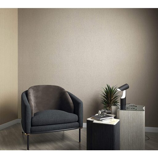 Marburg Vintage Deluxe/Modernista 32216 Egyszínű strukturált vonalkázott szürkésbarna tapéta