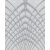 Marburg Modernista/Urban Spaces 32253 Art Deco hegyes ívek világos szürke kékes szürke ezüst fénylő mintafelület tapéta