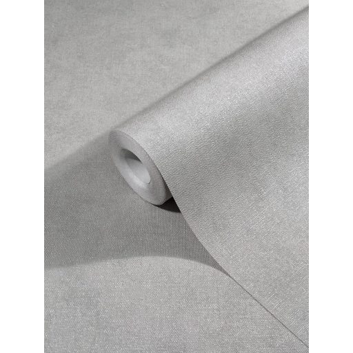Textilhatású strukturált egyszínű minta szürke/világosszürke tónus tapéta