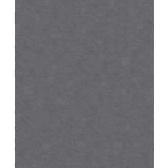   Textilhatású strukturált egyszínű minta antracitszürke/fekete tónus tapéta