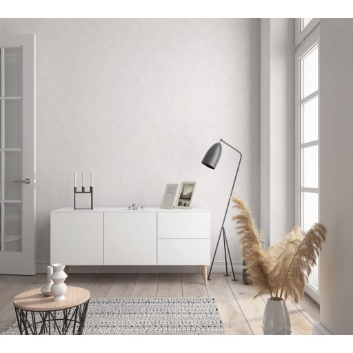 Marburg City Glam/Urban Spaces 32436 Natur Egyszínű strukturált melírozott világosszürke fehér tapéta