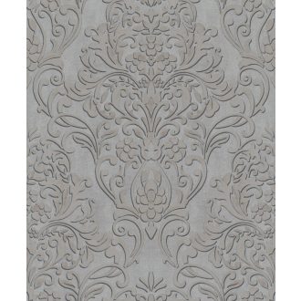   Marburg City Glam/Urban Spaces 32605 Klasszikus barokk díszítőminta szürke arany fémes hatás tapéta