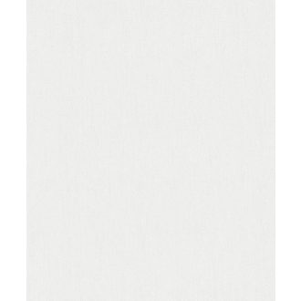   Természetes textil struktúrájú egyszínű minta fehér/törtfehér tónus tapéta