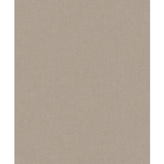   Természetes textil struktúrájú egyszínű minta barna/aranybarna tónus tapéta