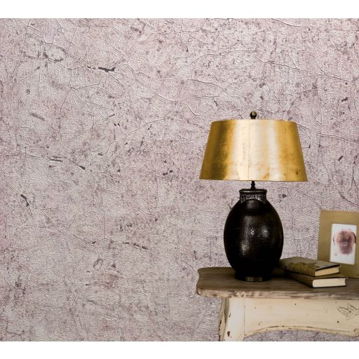 Marburg Vintage Deluxe 32804 Natur repedezett vakolat/beton rózsaszín/mályva szürke ezüst tapéta