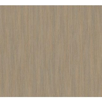   Csíkos hatású strukturált Kelet-Ázsiai ihletésű természetes minta barna szürke és szürkésbarna tónus fémes hatás tapéta