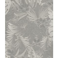   Marburg Botanica 33302 Botanikus "buja" levélmotívum gyönyörű dombornyomással szürke árnyalatok ezüst tapéta