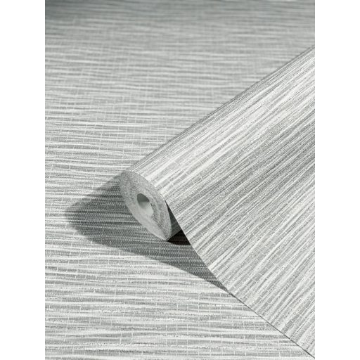 Marburg Botanica 33323 Natur Szőtt raffia minta durva textúra szürke fehér ezüst csillogó hatás tapéta