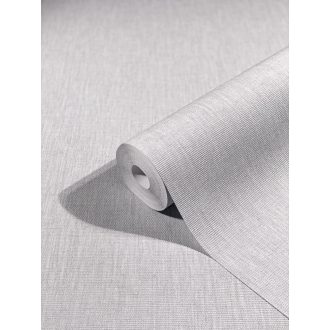   Marburg Botanica 33324 Natur Egyszínű tapintható vászon struktúra halvány szürke ezüst tapéta