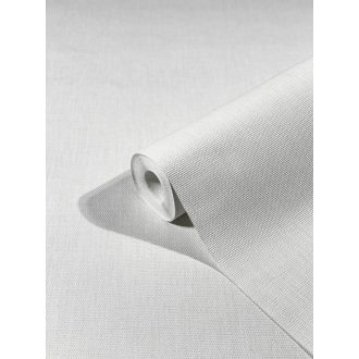   Marburg Botanica 33332 Natur Egyszínű tapintható vászon struktúra fehér tapéta