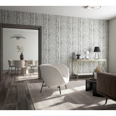   Függőleges rendezésű természetes kavics/kő mintázat világosszürke szürke és fekete tónus tapéta