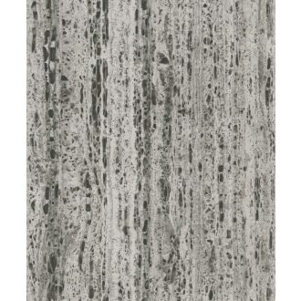   Függőleges rendezésű természetes kavics/kő mintázat krémszürke szürke és fekete tónus tapéta