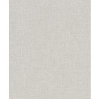   Természetes textil hatású minta elemi szálak kiemelésével szürkésfehér és világosszürke tónus tapéta