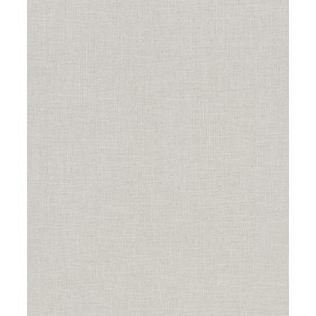 Természetes textil hatású minta elemi szálak kiemelésével szürkésfehér és világosszürke tónus tapéta