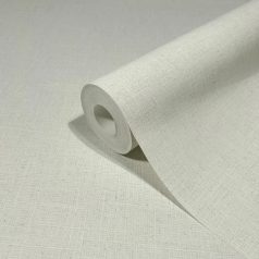   Természetes textil hatású minta elemi szálak kiemelésével krém és világosbézs tónus tapéta