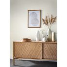 Természetes textil hatású minta elemi szálak kiemelésével krém és világosbézs tónus tapéta