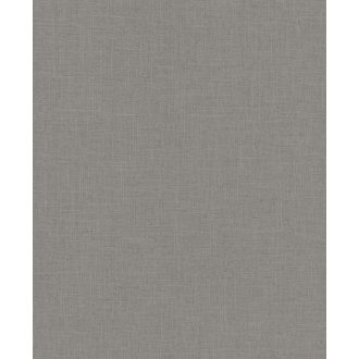   Természetes textil hatású minta elemi szálak kiemelésével szürke és sötétszürke tónus tapéta
