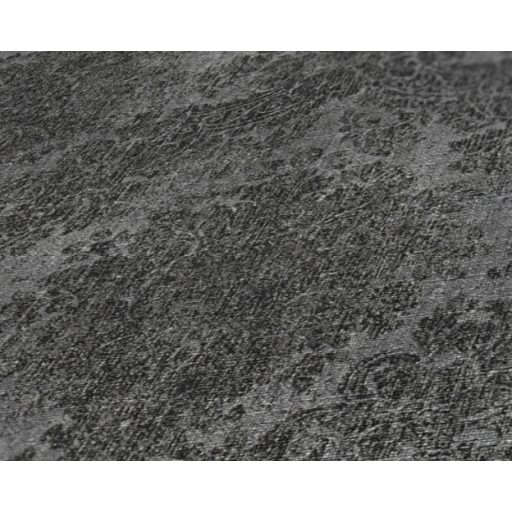 As-Creation Secret Garden/Black is Beautiful 33607-8 Klasszikus elegáns vintage díszítőminta szürke és fekete fémes hatás tapéta