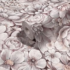   Marburg Botanica 33954 Botanikus Pazar virágmotívum valóságos virágtenger törtfehér ó-rózsaszín ezüst tapéta