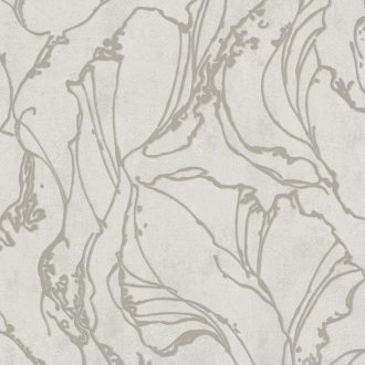   Beton háttéren absztrakt fénylő vonalmintázat szürkésbézs szürke ezüst és arany tónus tapéta