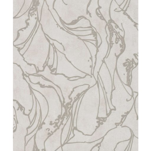 Beton háttéren absztrakt fénylő vonalmintázat szürkésbézs szürke ezüst és arany tónus tapéta