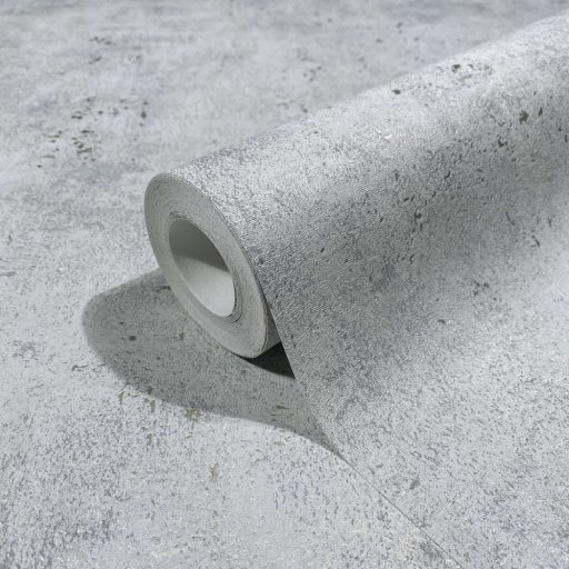 Kopott beton megjelenítés finom csillogással szürkeés ezüst tónus tapéta