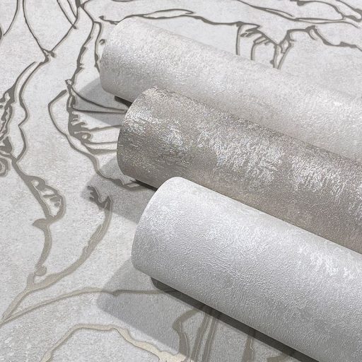 Struktur Design egyszínű fénylő akcentusok fehér és gyöngyház tónus tapéta