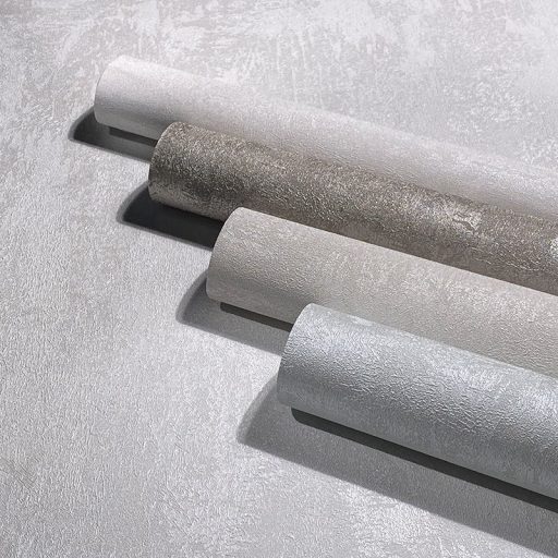 Struktur Design egyszínű fénylő akcentusok fehér és gyöngyház tónus tapéta