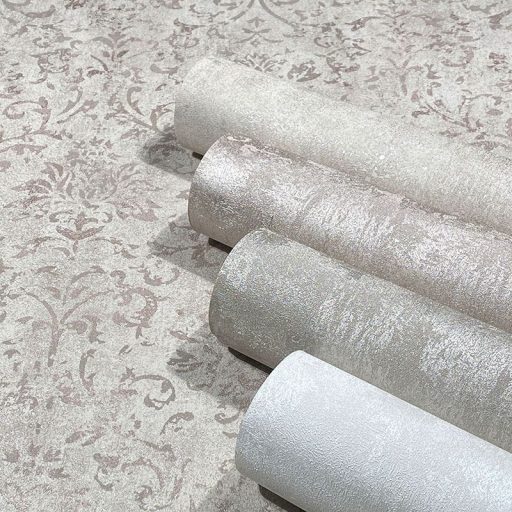 Struktur Design egyszínű fénylő akcentusok szürke/szürkésbarna és ezüst tónus tapéta