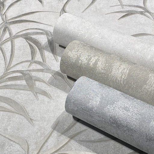 Vintage Look indusztriális beton megjelenés fémes akcentussal szürke és ezüst tónus tapéta