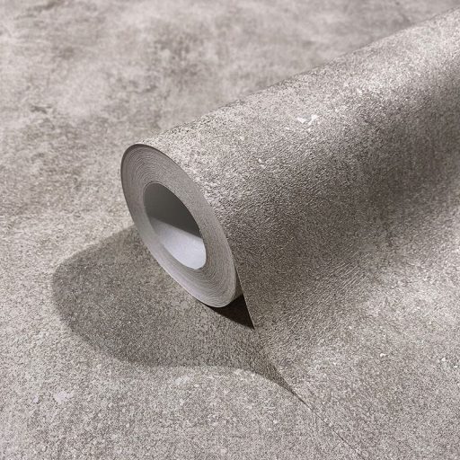 Vintage Look indusztriális beton megjelenés fémes akcentussal bézs barna és arany tónus tapéta