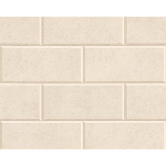   As-Creation Versace 3, 34322-1, 3 D  csempeminta krém bézs tapéta