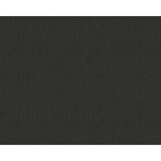   As-Creation Versace 3, 34327-3  textilhatású fekete  egyszinű  tapéta