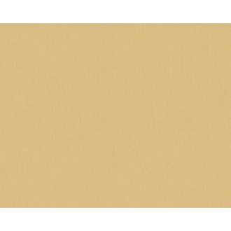   As-Creation Versace 3, 34327-5  textilhatású aranysárga/ világos aranybarna  egyszinű  tapéta