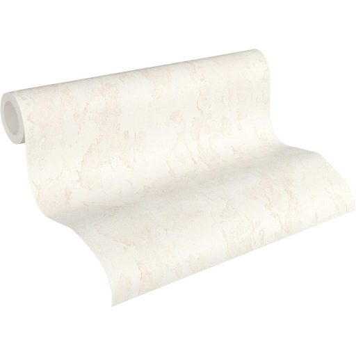 Finom márvány/beton hatású strukturált minta krém és lágy bézs tónus tapéta