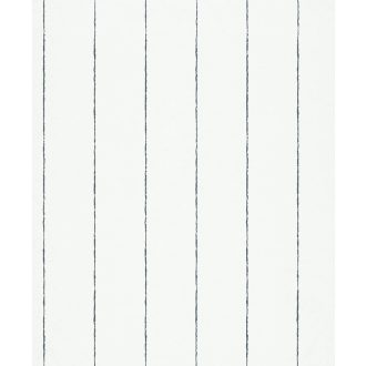   Megfolyó vonalazású csíkos designminta textil háttéren törtfehér és fekete tónus tapéta