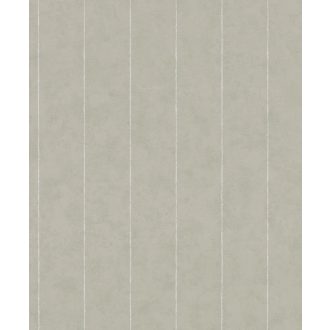   Megfolyó vonalazású csíkos designminta textil háttéren szürke/szürkésbarna és ezüstfehér tónus tapéta