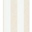 Széles sávokkal kialakított blokkcsíkos minta textil háttéren fehér és bézs/világosbarna tónus tapéta