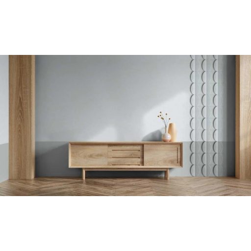 Textilhatású strukturált egyszínű minta szürkésfehér/világosszürke tónus tapéta