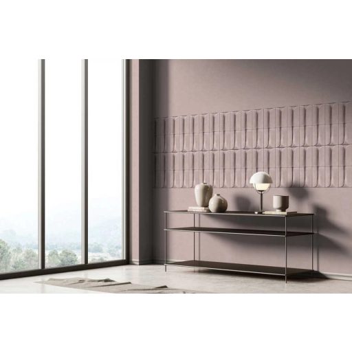 Textilhatású strukturált egyszínű minta világos rózsaszín tónus tapéta