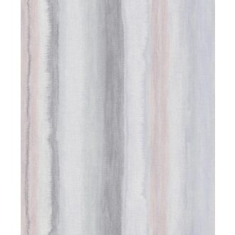   Művészi színátmenetes akvarell csíkos design textil háttéren szürkésfehér szürke kék zöld és rózsaszín tónus tapéta