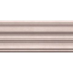   Széles vízszintes csíkozású színátmenetes minta világosbarna barna narancsos/vöröses/barna és sötétbarna tónus bordűr