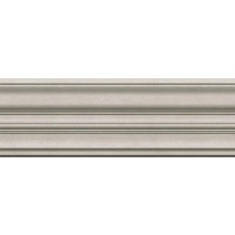   Széles vízszintes csíkozású színátmenetes minta bézs szürkésbézs szürke és fekete tónus bordűr