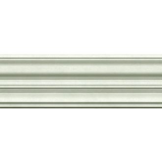   Széles vízszintes csíkozású színátmenetes minta világoszöld zöld és sötétzöld tónus bordűr