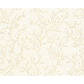 As-Creation Versace 3, 34497-1  korallok bézs krém tapéta