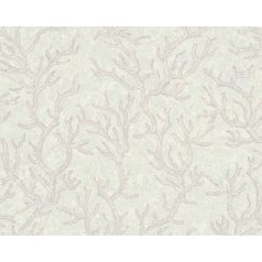   As-Creation Versace 3, 34497-4  korallok lila szürke  fehér tapéta