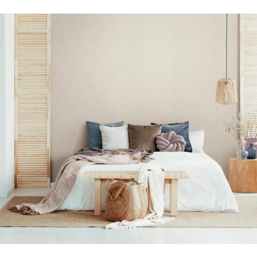 Monokróm vakolat megjelenésű minta krém/világosbézs tónus tapéta