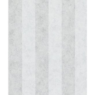   Shabby stílusú csíkos minta fémes hatással világosszürke és szürke tónus fémes ezüst mintarészletek tapéta